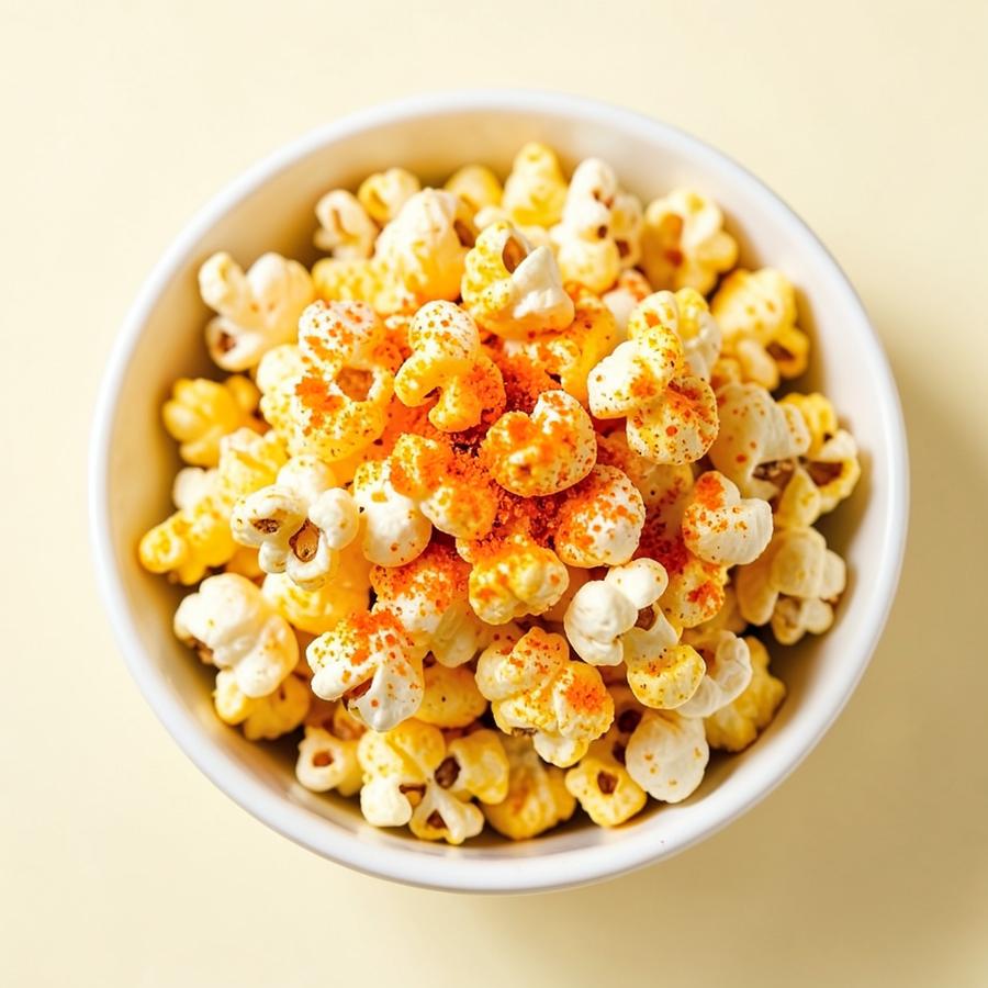 Vegan Cheddar Popcorn